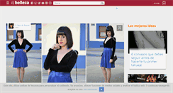 Desktop Screenshot of belleza.facilisimo.com