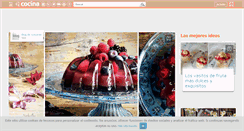 Desktop Screenshot of cocina.facilisimo.com