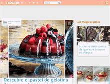 Tablet Screenshot of cocina.facilisimo.com