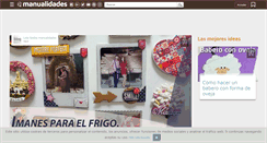 Desktop Screenshot of manualidades.facilisimo.com