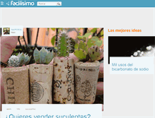 Tablet Screenshot of facilisimo.com