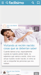 Mobile Screenshot of facebook.facilisimo.com